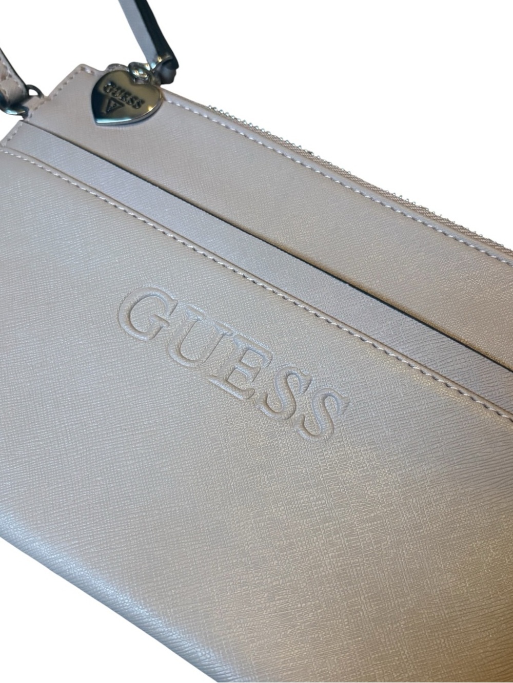 Guess Pale Mauve Cardholder Wristlet